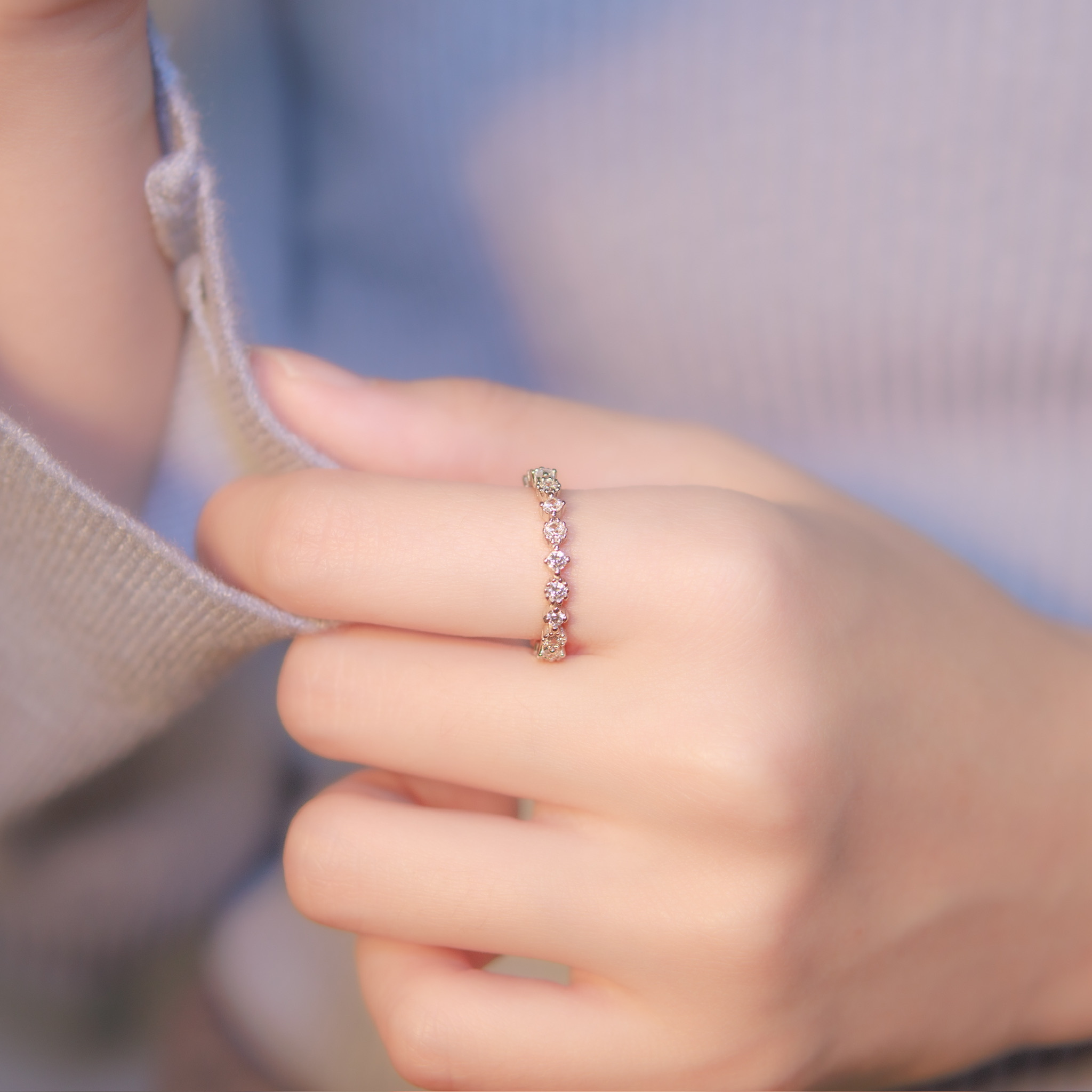 | 925銀 | 小星帶戒指 | RI0612 |