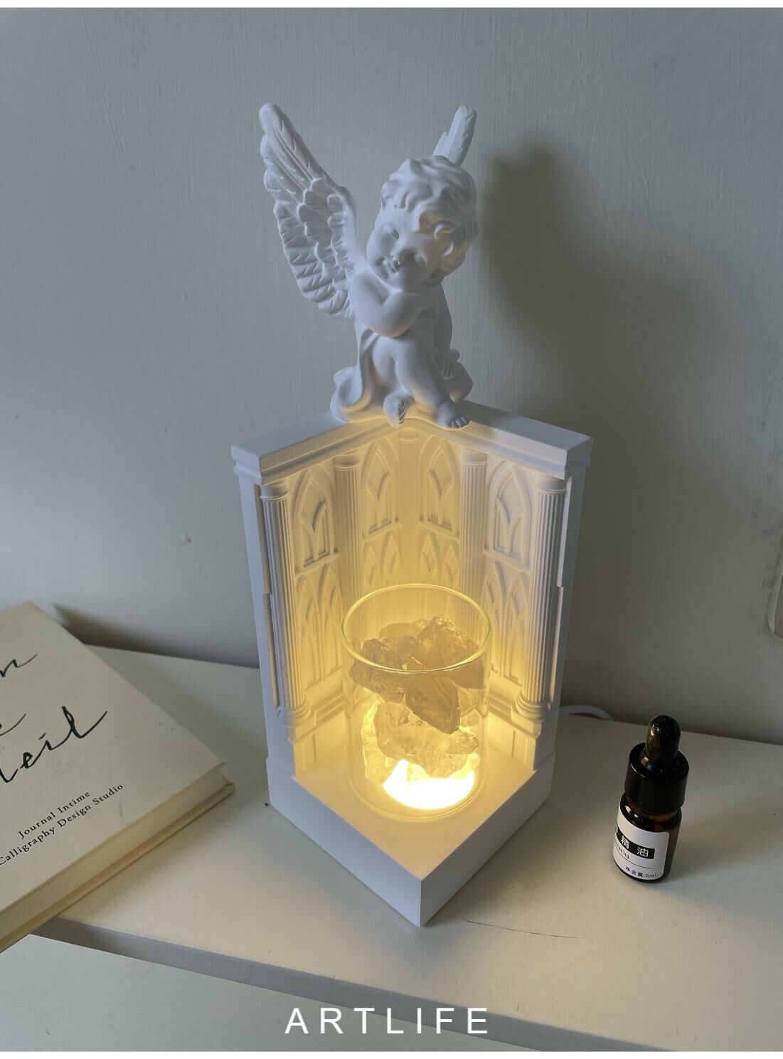 天使的祝福 水晶擴香燈