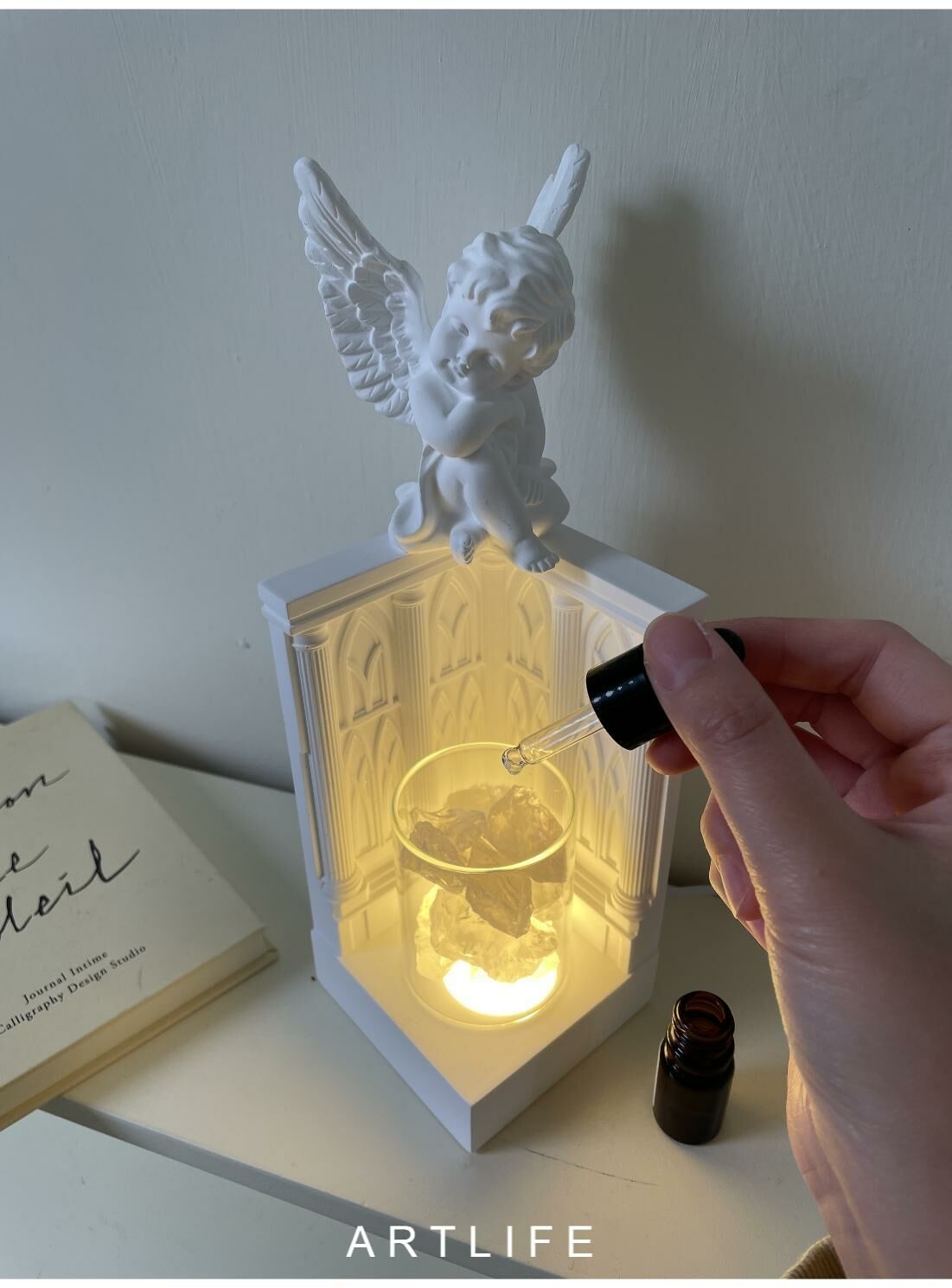 天使的祝福 水晶擴香燈