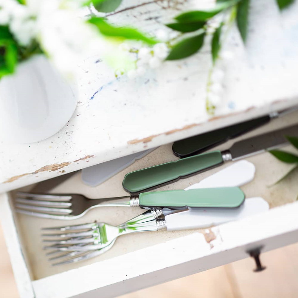 SABRE | Gustave 法風-古斯塔夫系列 | 點心/蛋糕叉 | 雪白