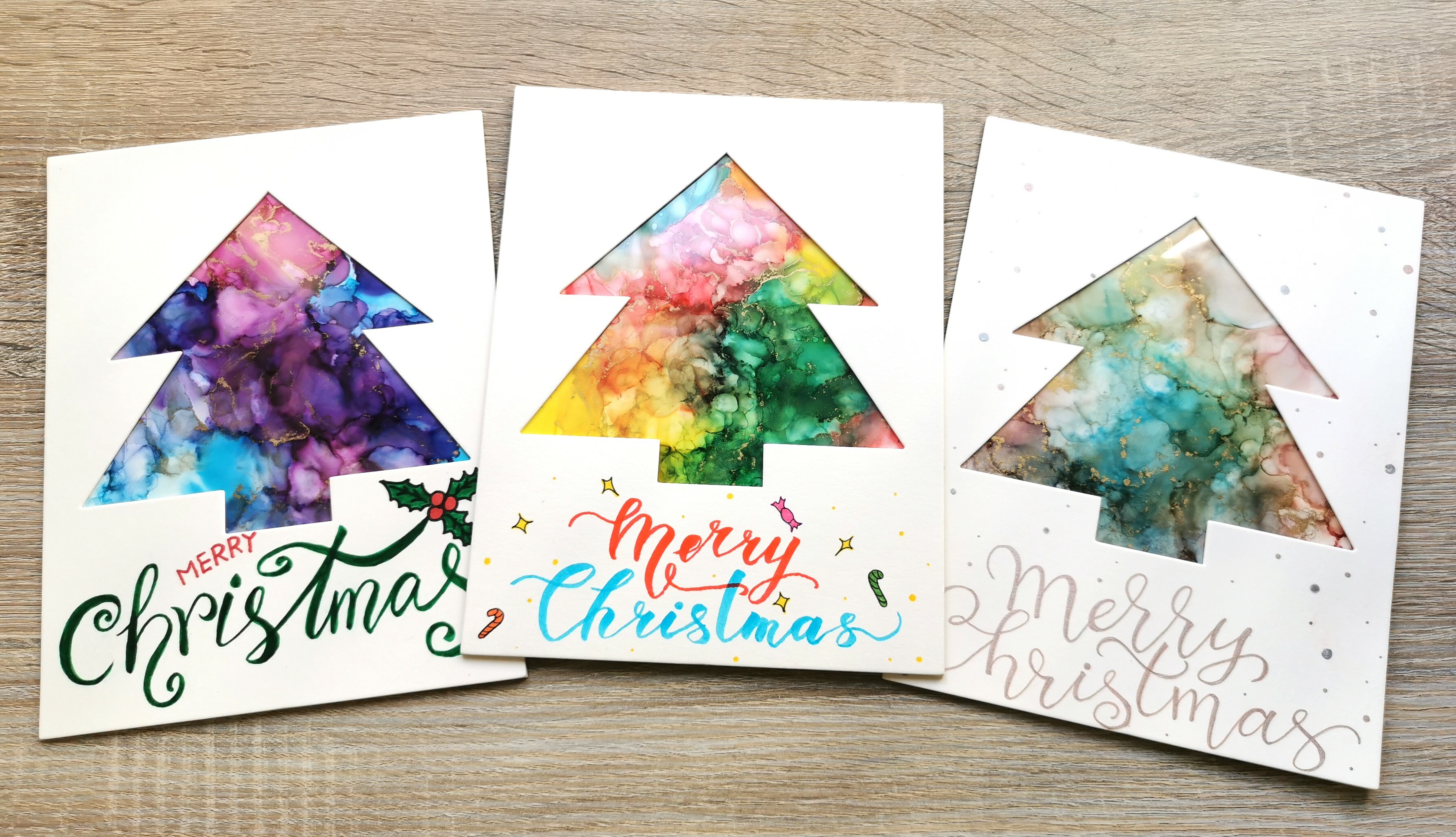 絢幻琉璃聖誕卡