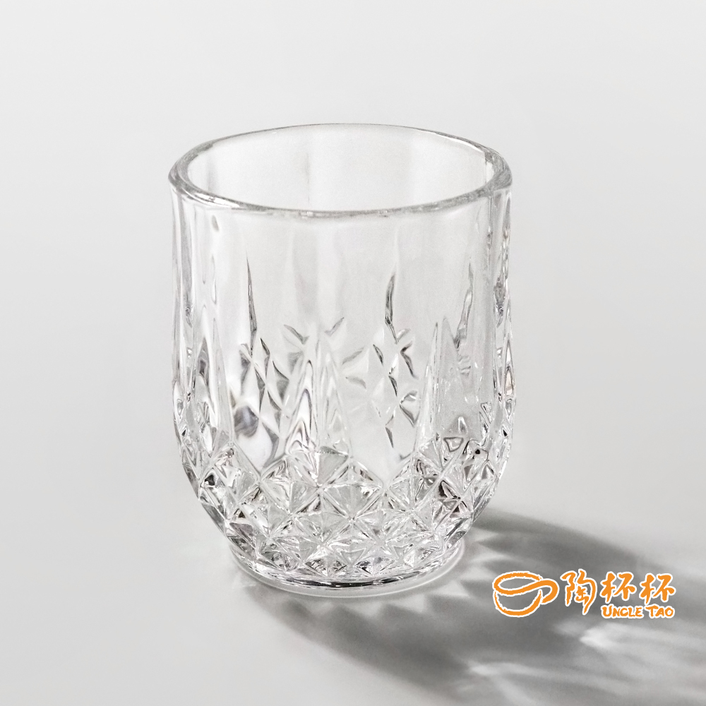 鑽石紋 烈酒杯 80ml 【陶杯杯瓷器】餐具餐盤 碗盤杯筷 台灣現貨