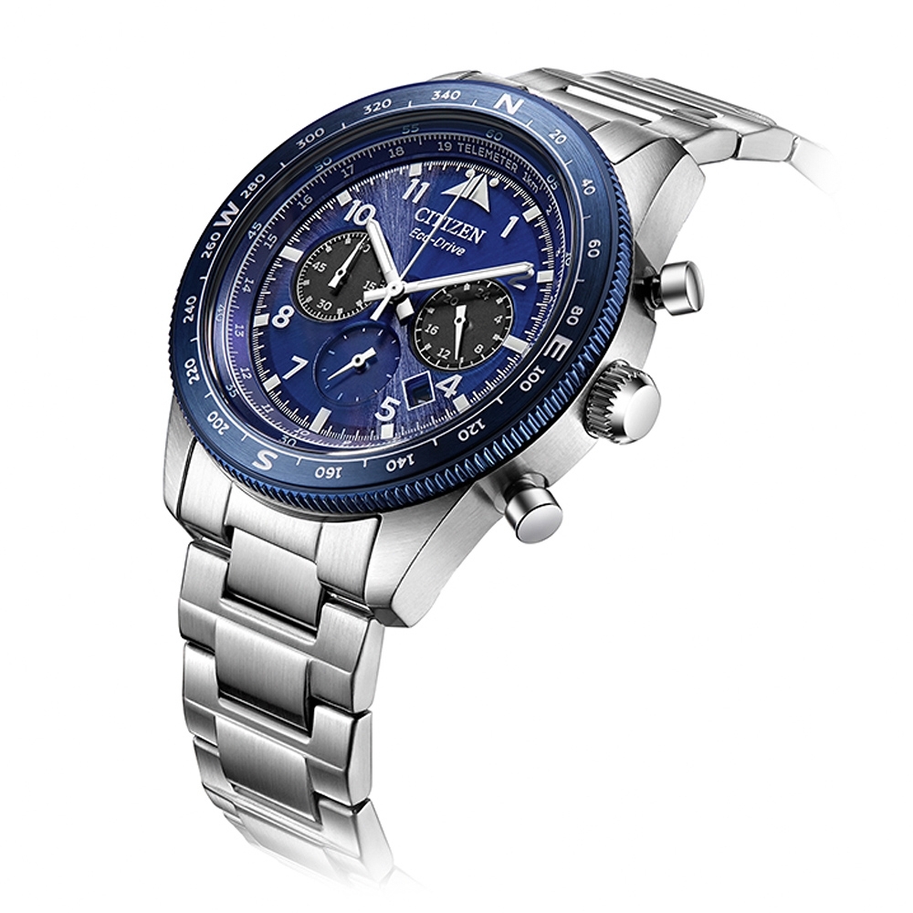 Citizen - Eco-Drive Gents Watch - CA4554-84L 星辰錶 光動能航空計時男錶