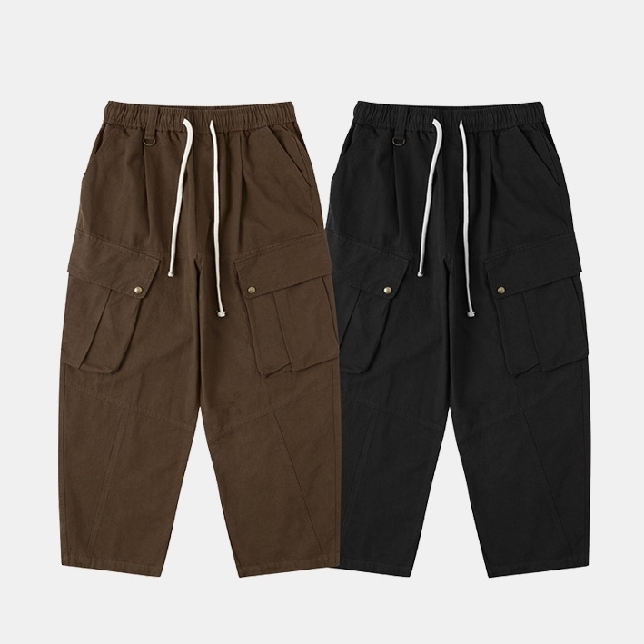 1M29 日系工裝大口袋休閒褲 兩色