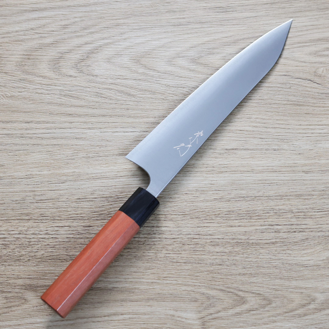 甲鉄柴田崇行牛刀210mm 青紙超級鋼
