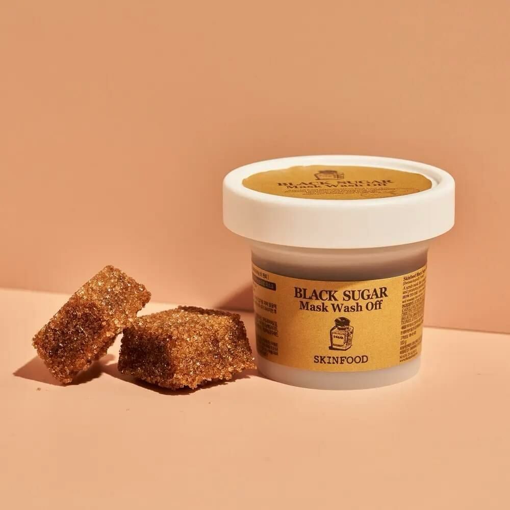 【團購】SKINFOOD Z122702 黑糖5合1光采精華面膜