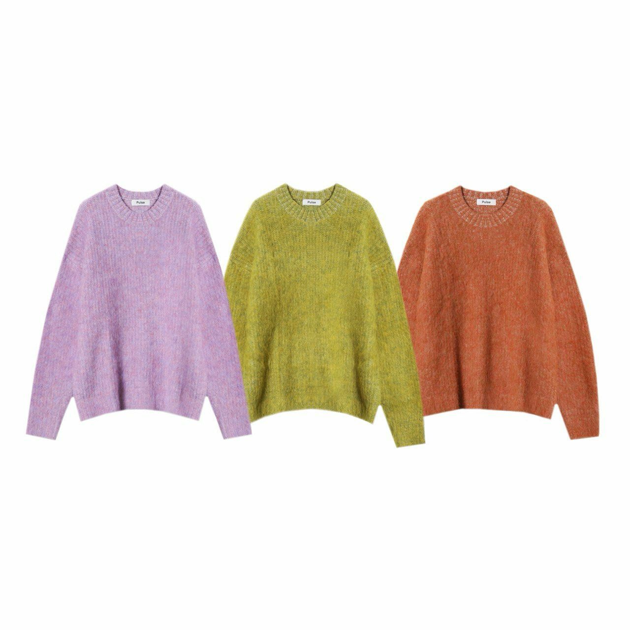 淨色圓領針織衫 PULSE-052T