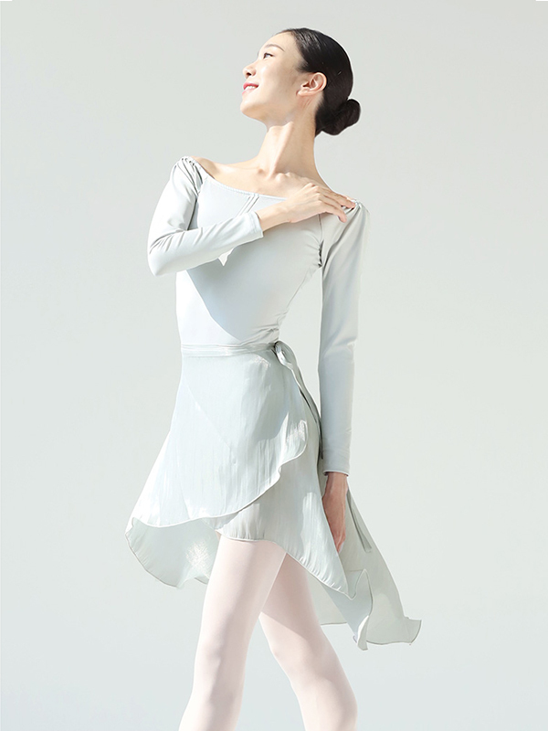 韓國 Messiah【MES-Glitter Shell SK 珠光綁帶紗裙】