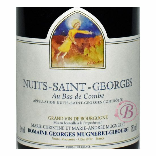 Georges Mugneret Gibourg Nuits Saint Georges 1er Cru Au Bas de Combe 2020