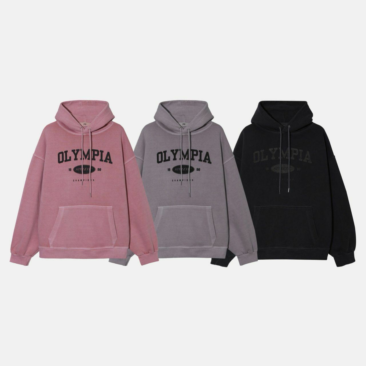 洗水英文字連帽衛衣 PEPPER-004T