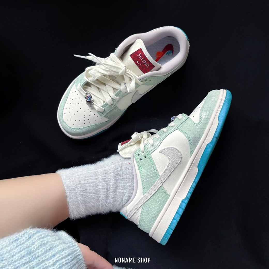NIKE WMNS Dunk Low CNY 龍年 白仙人掌綠 (女款)