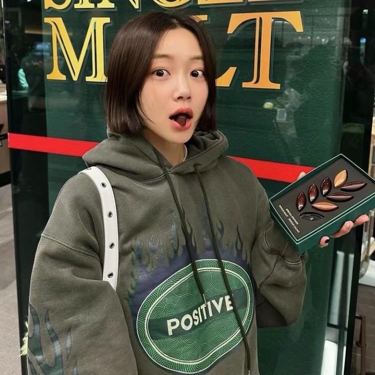 (GOAL) Positive 3302 火焰LOGO 刷毛帽tee