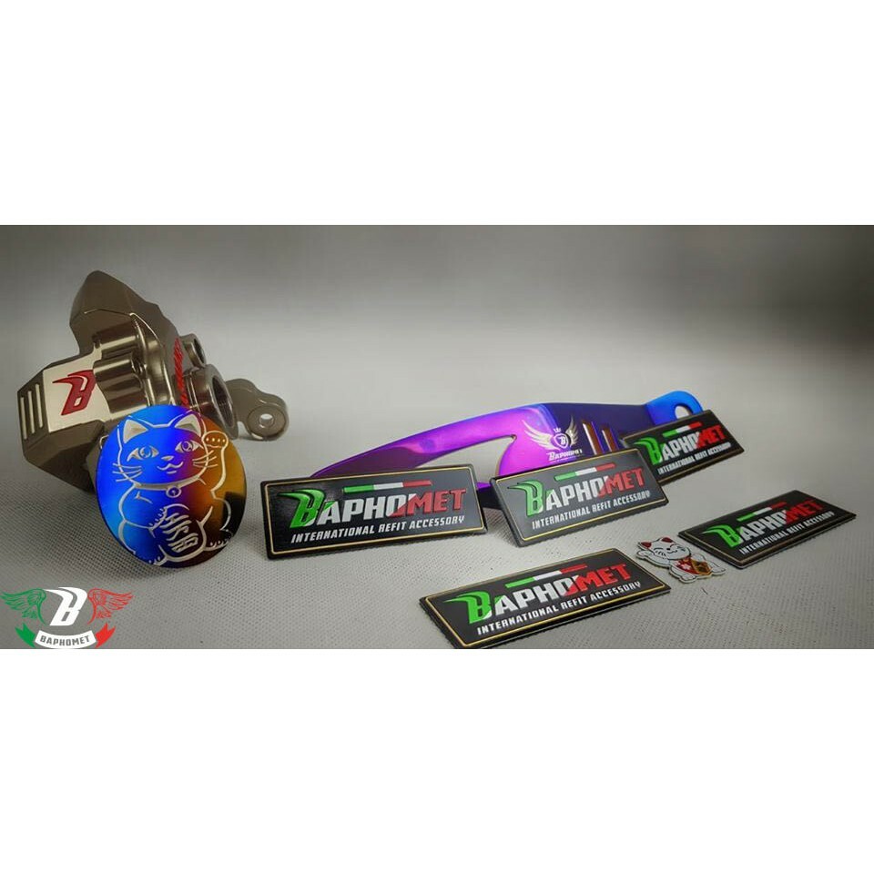 【巴風特 Bpahomet】巴風特限定款立體五色銘牌