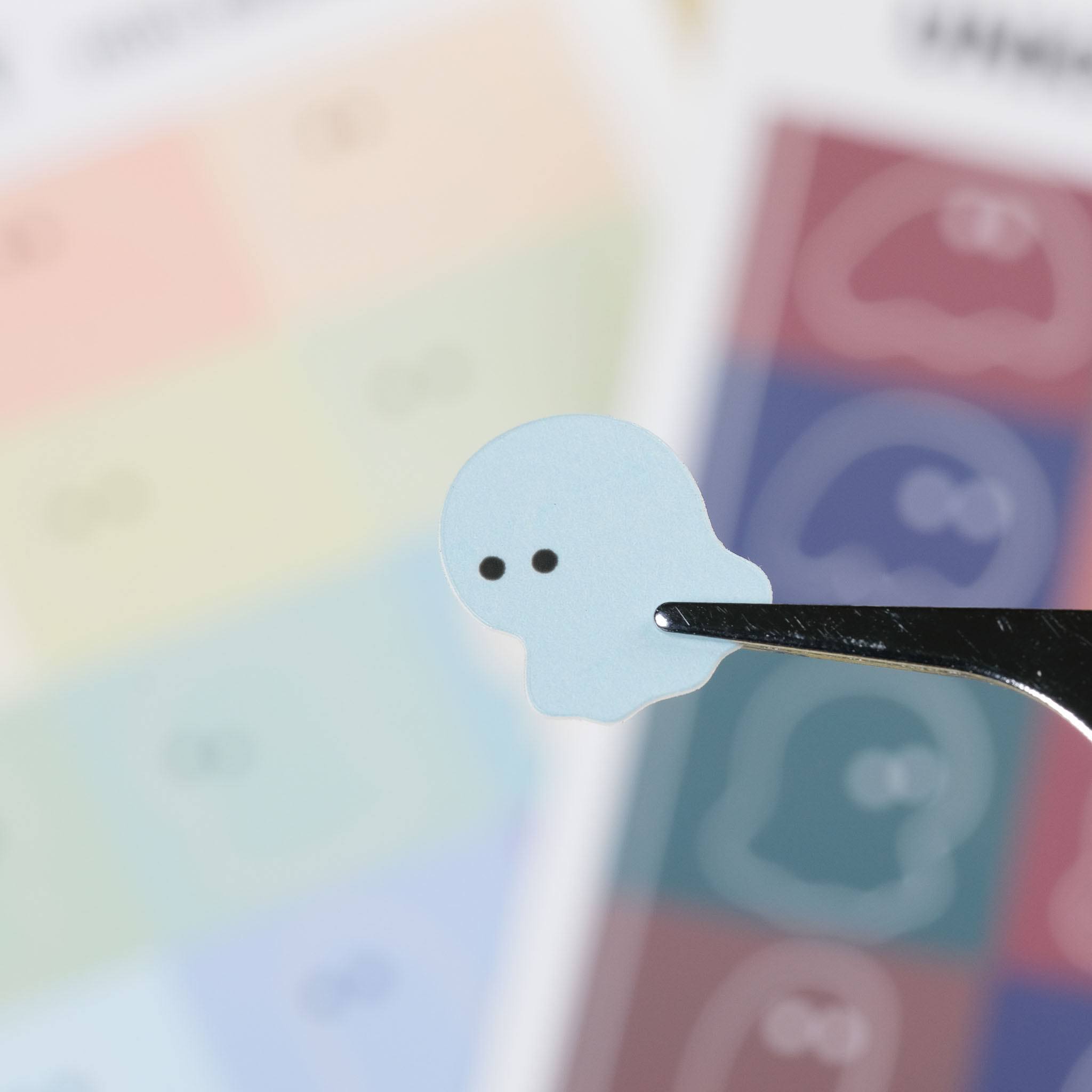 不明物體 迷你防水貼紙 /彩色/一分之一工作室/台灣