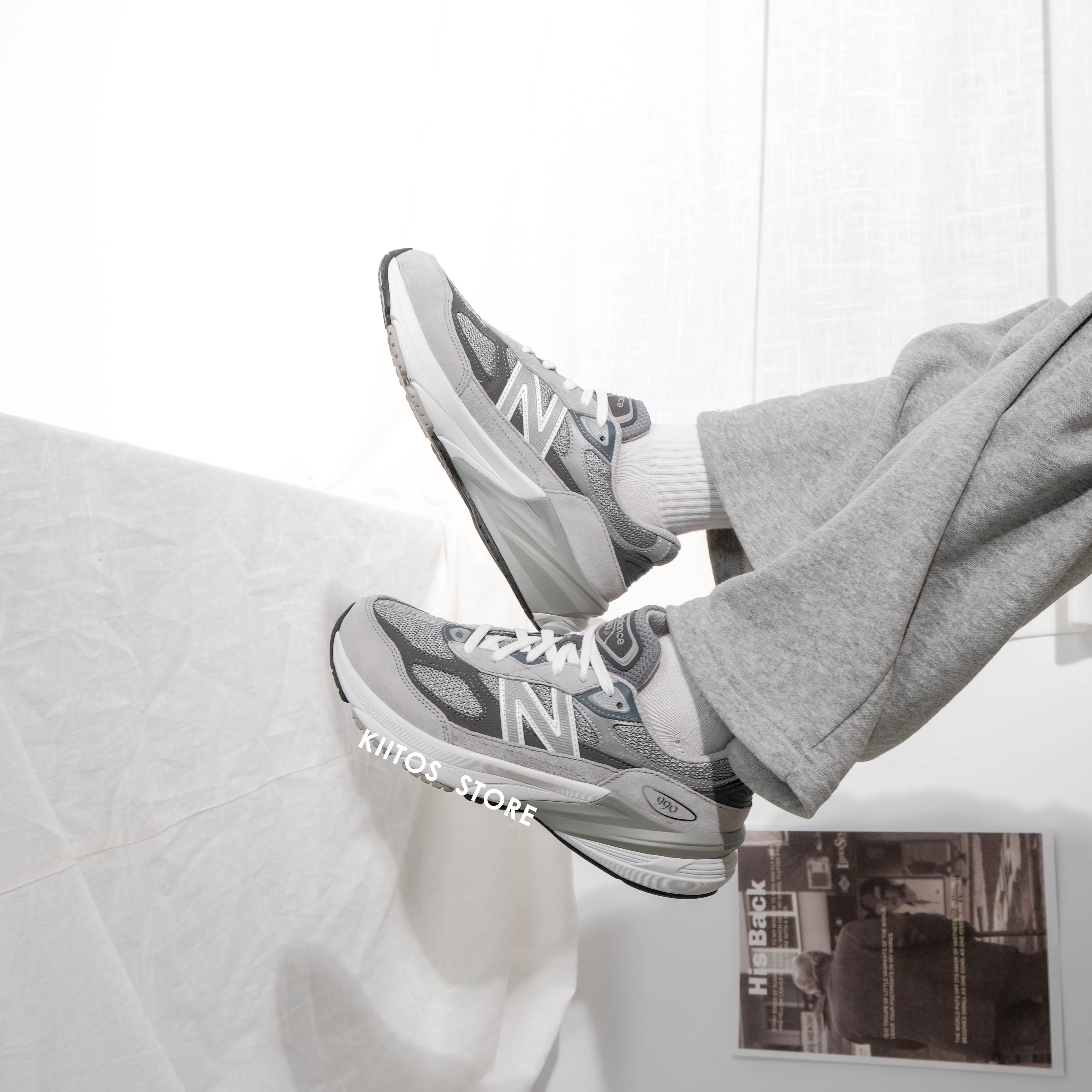 NEW BALANCE 990V6 大童 元祖灰 GC990GL6