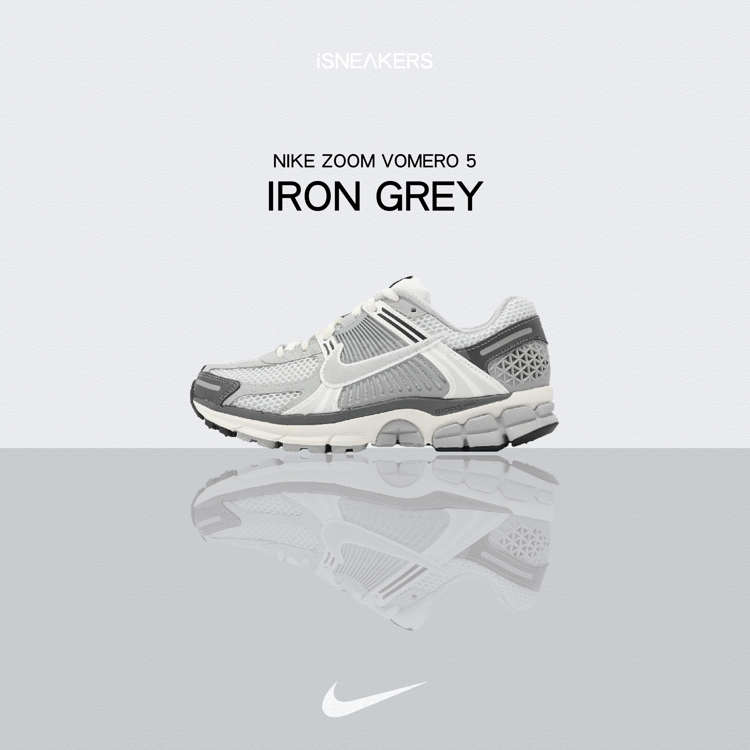 iSNEAKERS｜Nike Zoom Vomero 5 "Iron Grey" 石墨灰 FD9919-001
