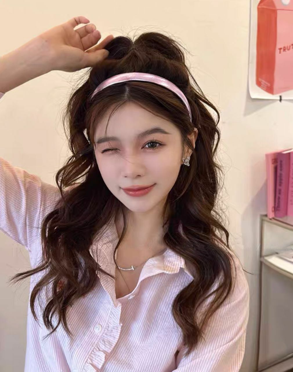 【2 FOR RM10】Leather Sweet and Cool Style Headband