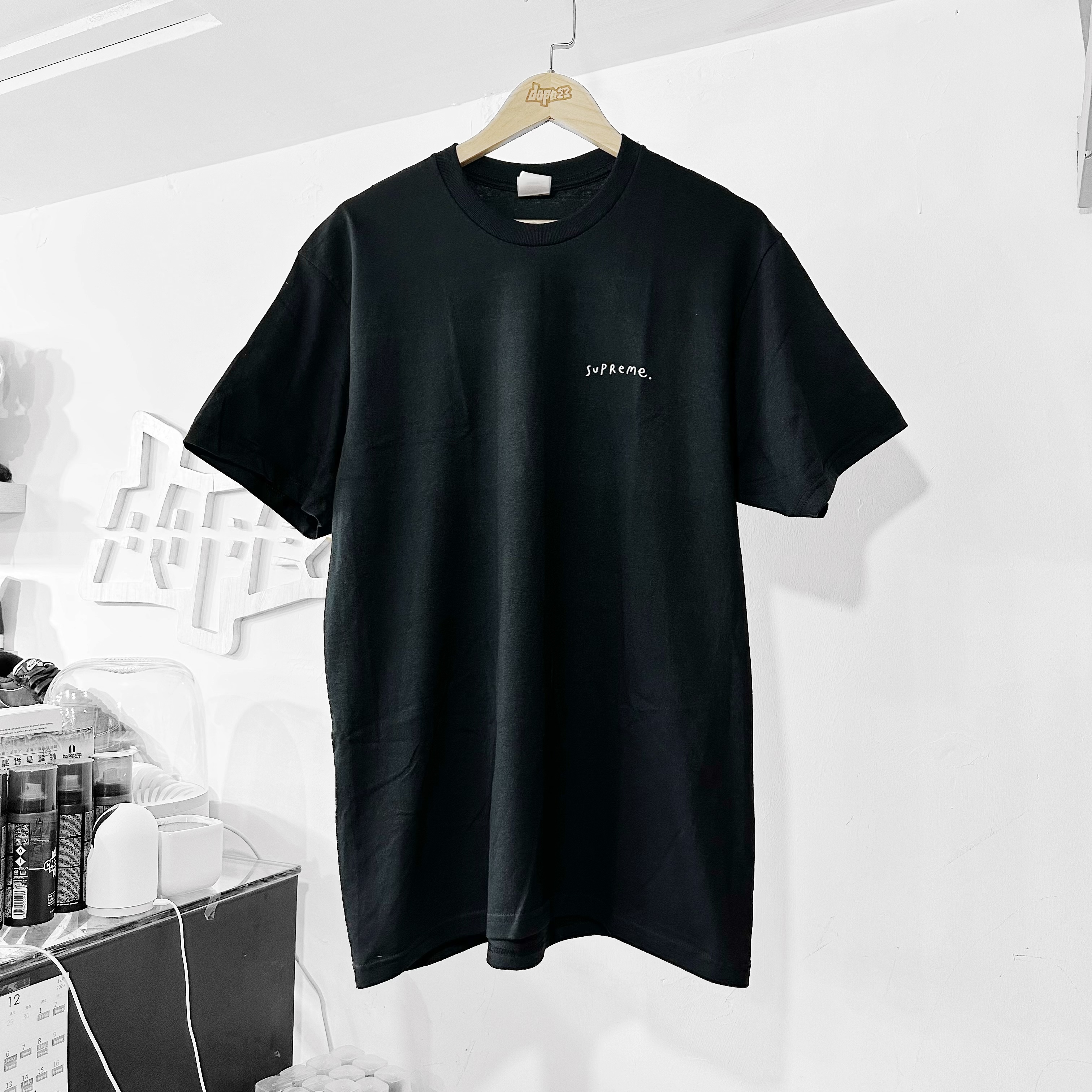 SUPREME FW23 YIN YANG TEE BLACK