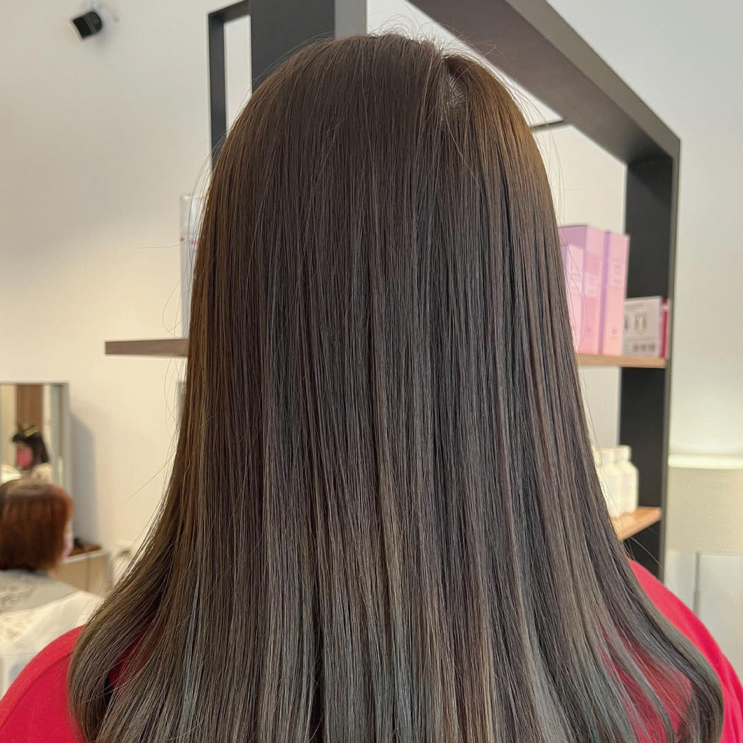 秋香縮毛矯正作品