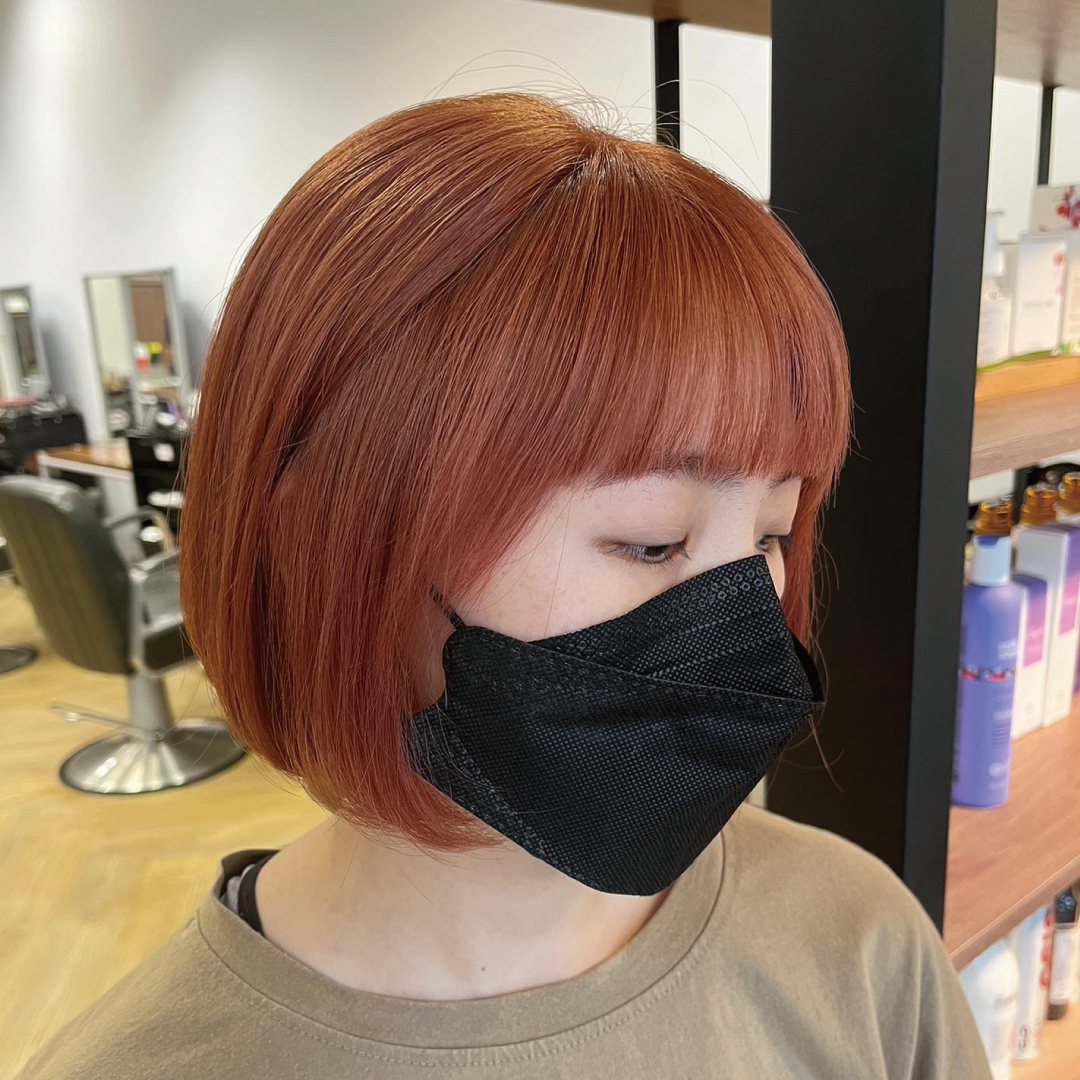 秋香女生染髮作品