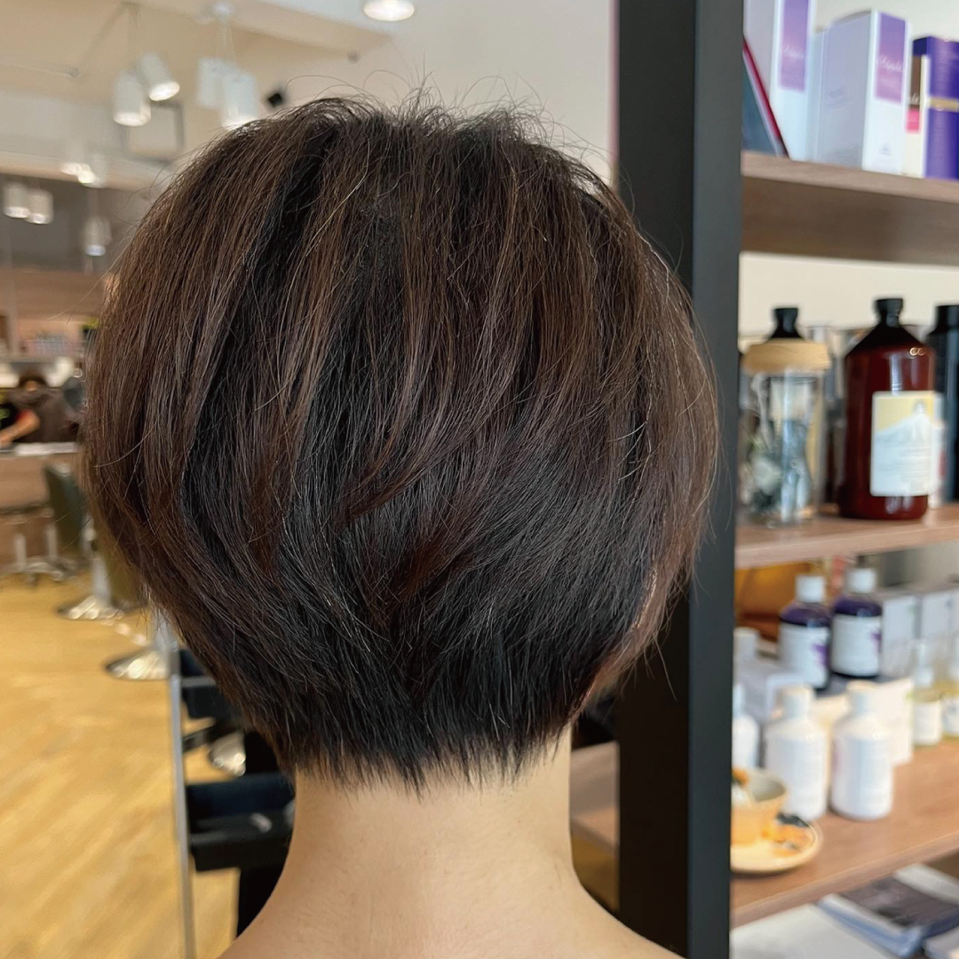 秋香女生剪髮作品