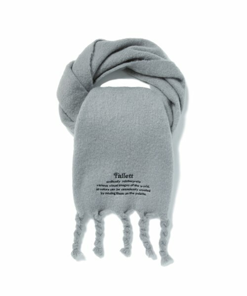 fallett - story logo long muffler (grey)