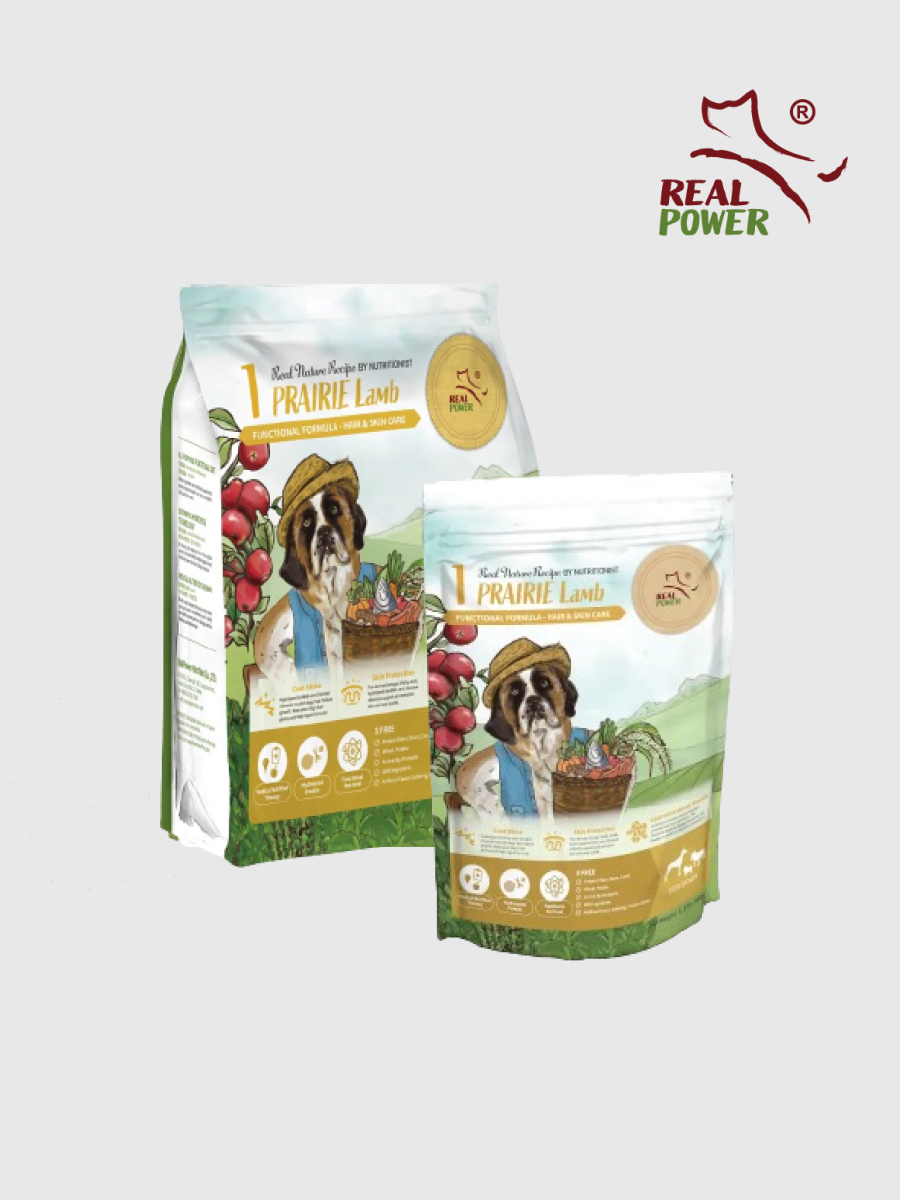 【瑞威RealPower】全犬1號 草原羊肉｜亮毛溫和配方