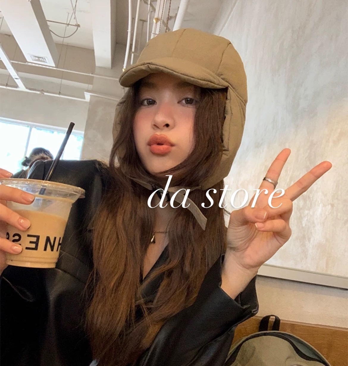 尼龍羽絨護耳飛行帽/5色/出國/情侶/保暖/刷刷材質/輕量化