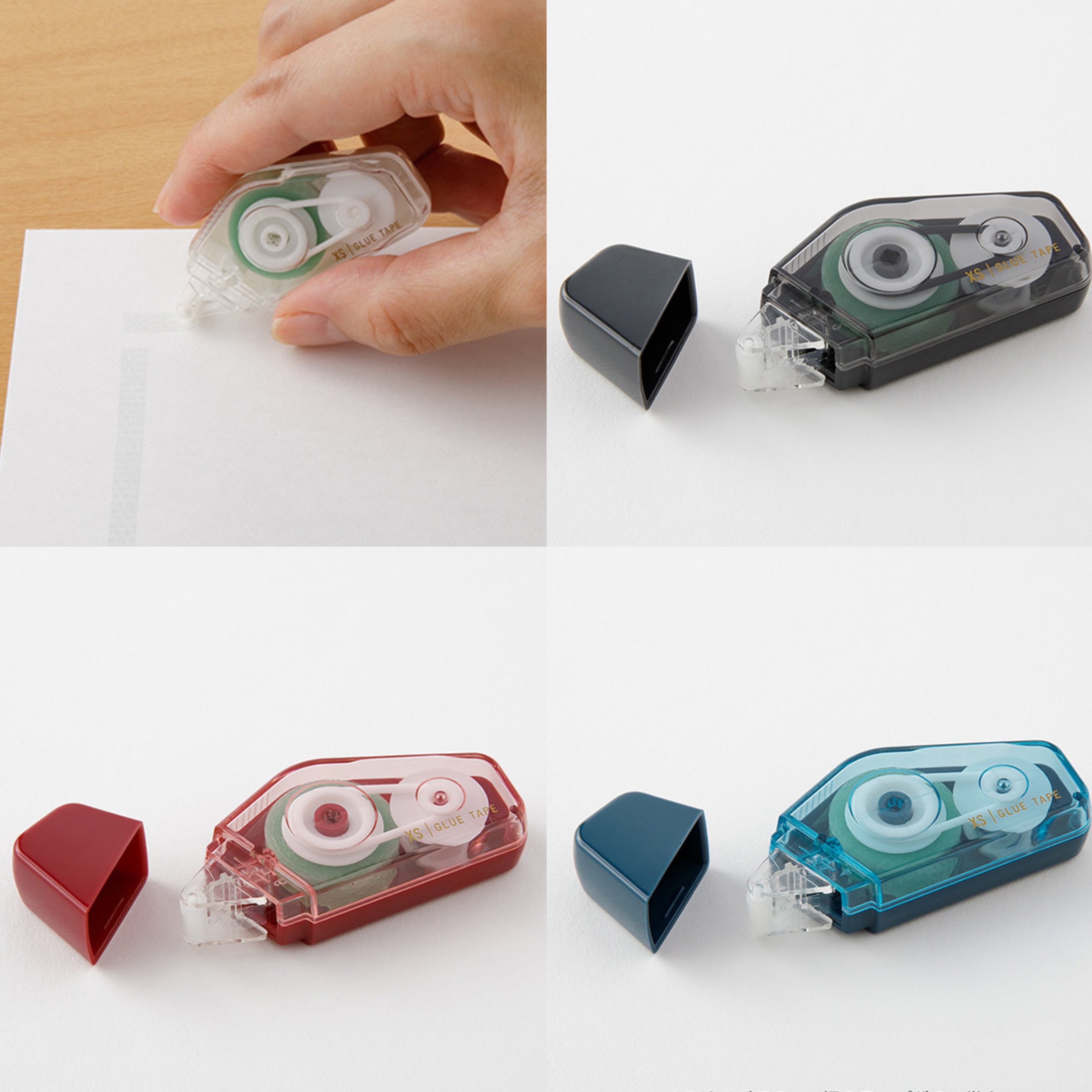 XS迷你系列 豆豆貼 黏貼膠帶 四色可選｜日本MIDORI