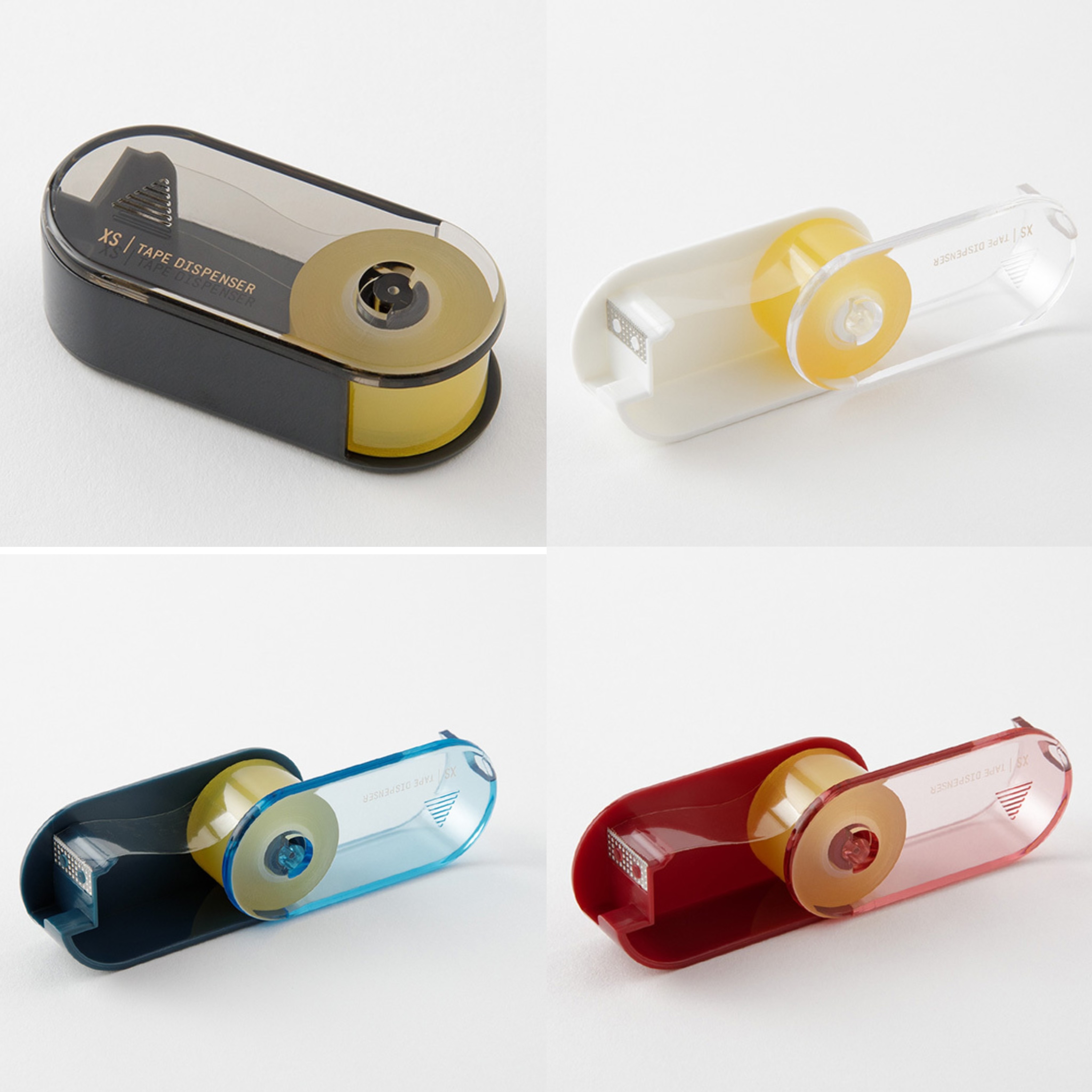 XS迷你系列 膠帶台 四色可選｜日本MIDORI