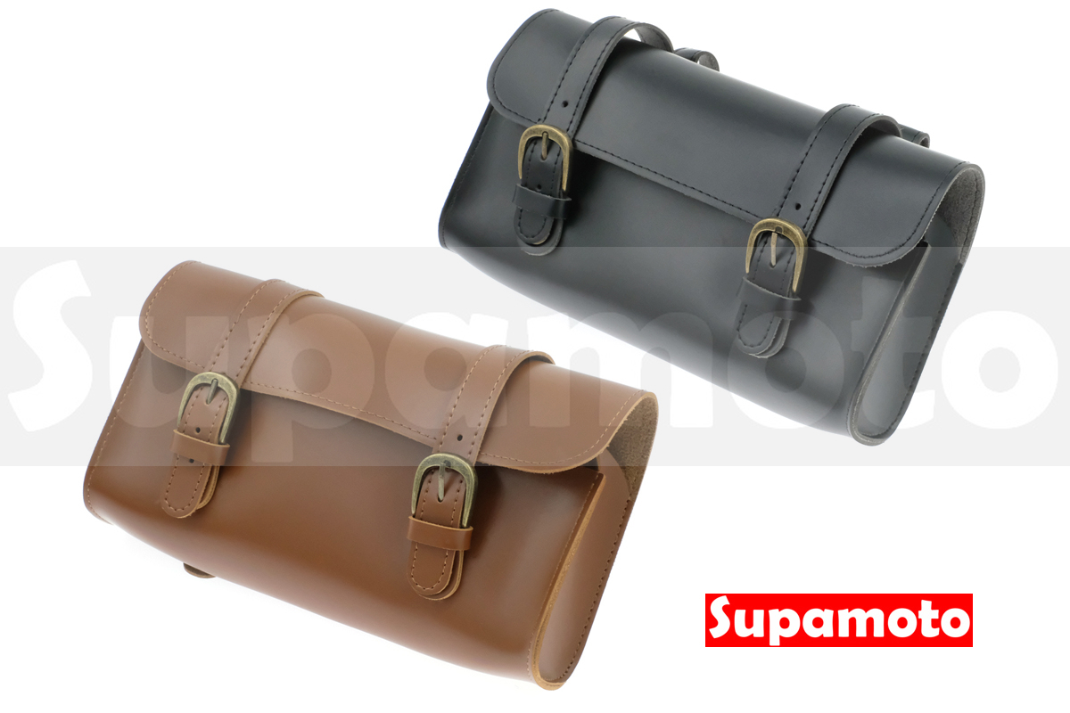 -Supamoto- 車頭包 MG64 圓筒包 馬鞍包 工具包 美式 哈雷 復古 復古 改裝 通用 CB350 CT125