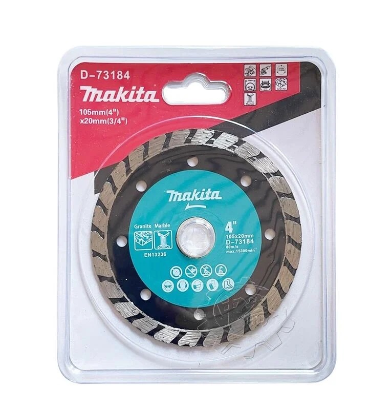＊中崙五金【附發票】Makita 牧田 4吋 鑽石鋸片 D-73184  水泥切片 適用：磁磚、石材、大理石