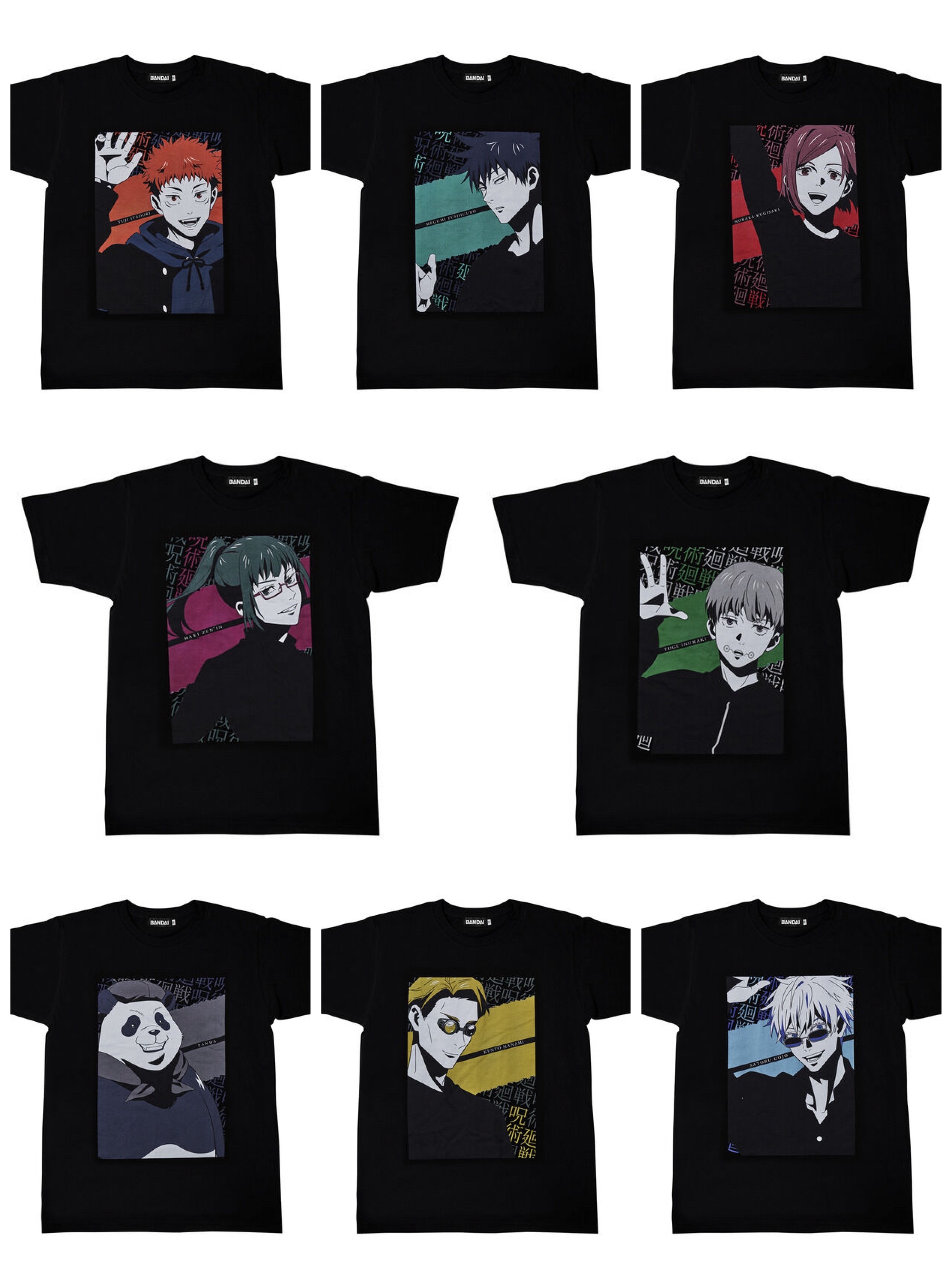 Pbandai 預訂2024/3月 呪術廻戦 Tシャツコレクション－拾壱－