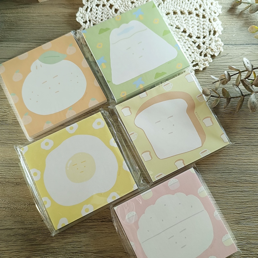 韓國BEAKBAN．便條紙 共五款 整本/分裝綜合包