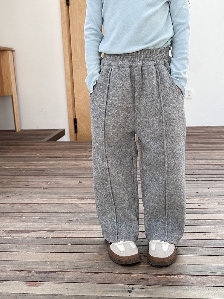 奧利絨車縫運動褲