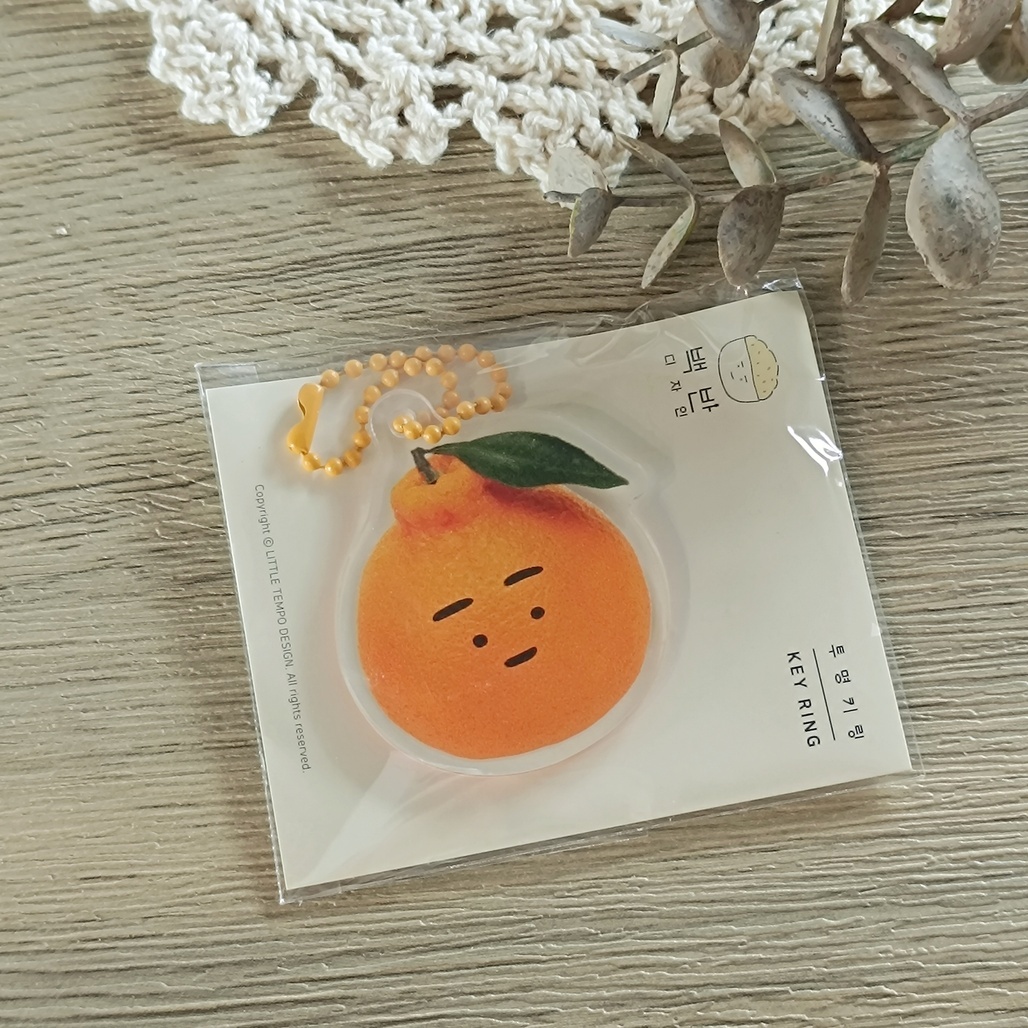 韓國BEAKBAN．壓克力鑰匙圈 共三款