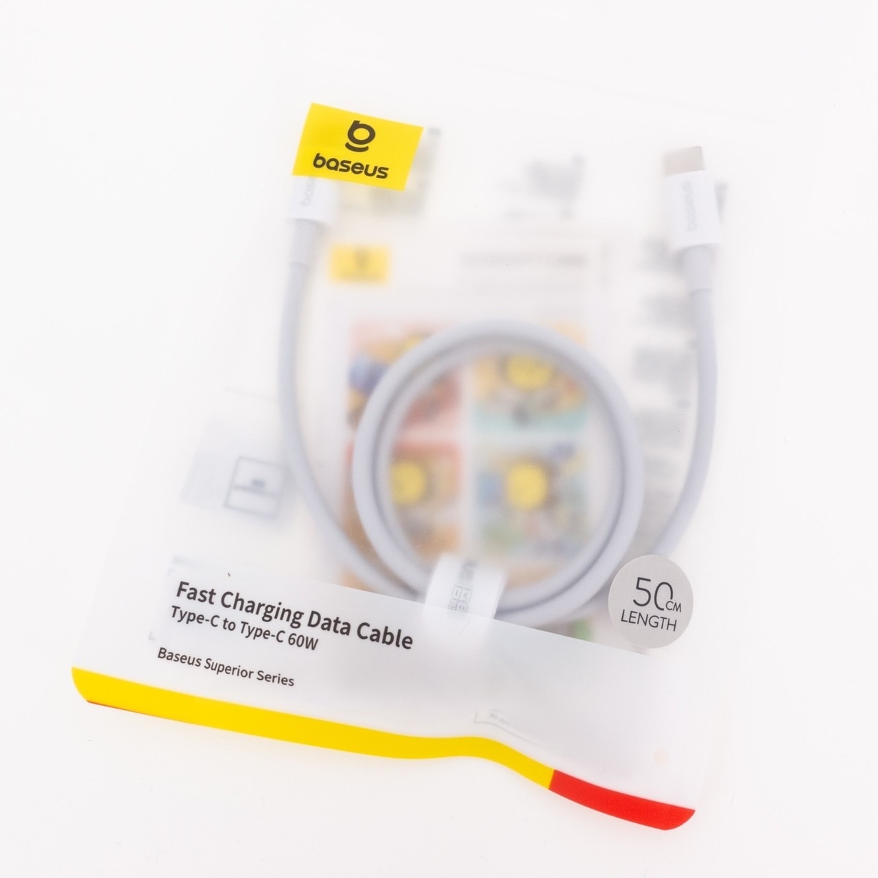 Baseus 倍思 Type-C to Type-C 50cm 充電線