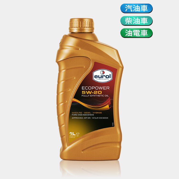 Eurol Ecopower 5W20 全合成機油 1L