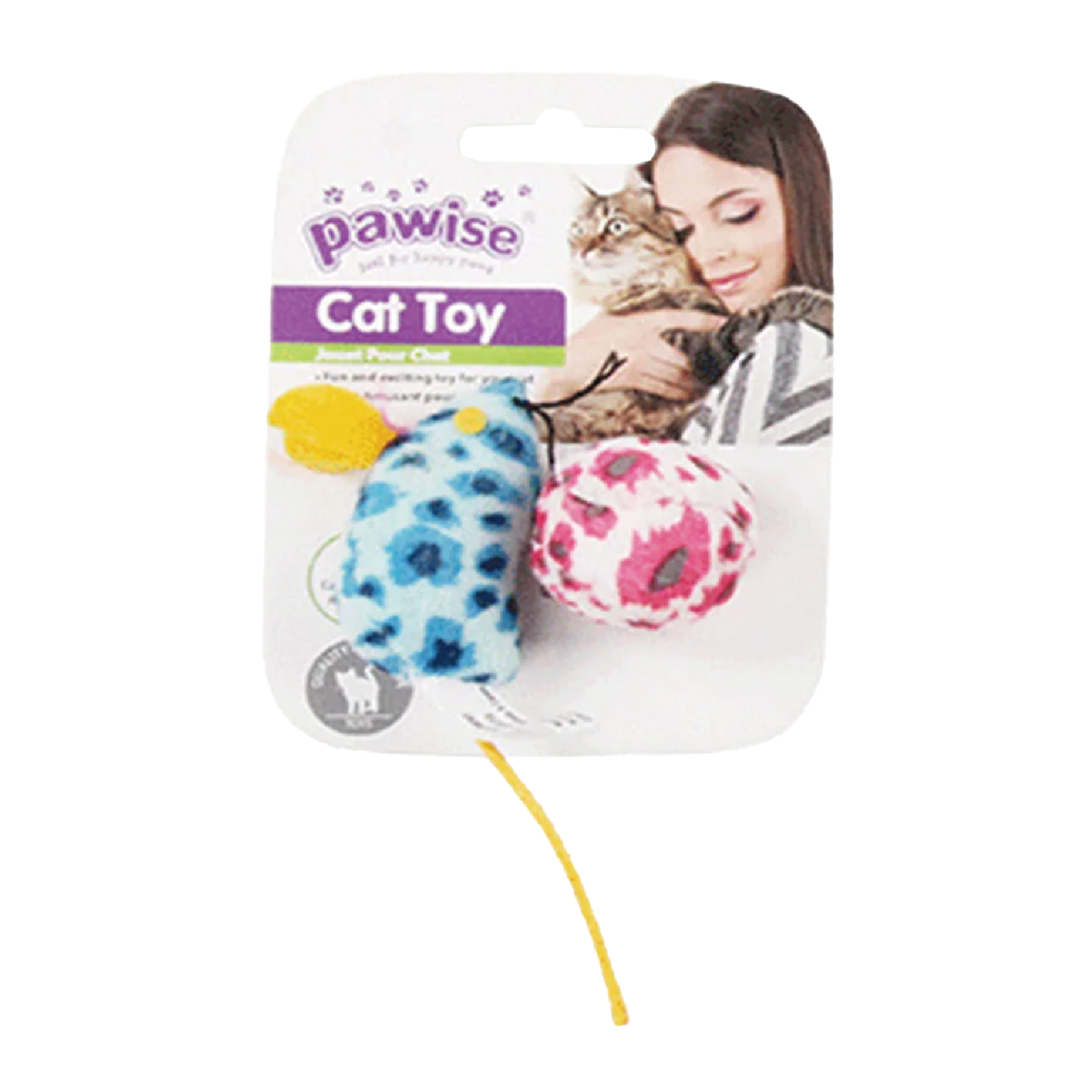 Pawise|老鼠波波貓玩具(NO.28121)