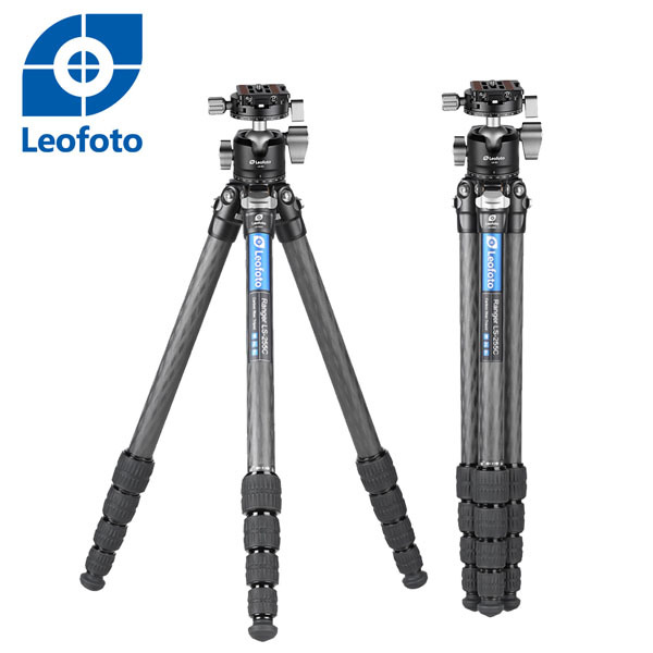 Leofoto徠圖LS224C+LH25碳纖維三腳架含-中柱雲台(彩宣總代理