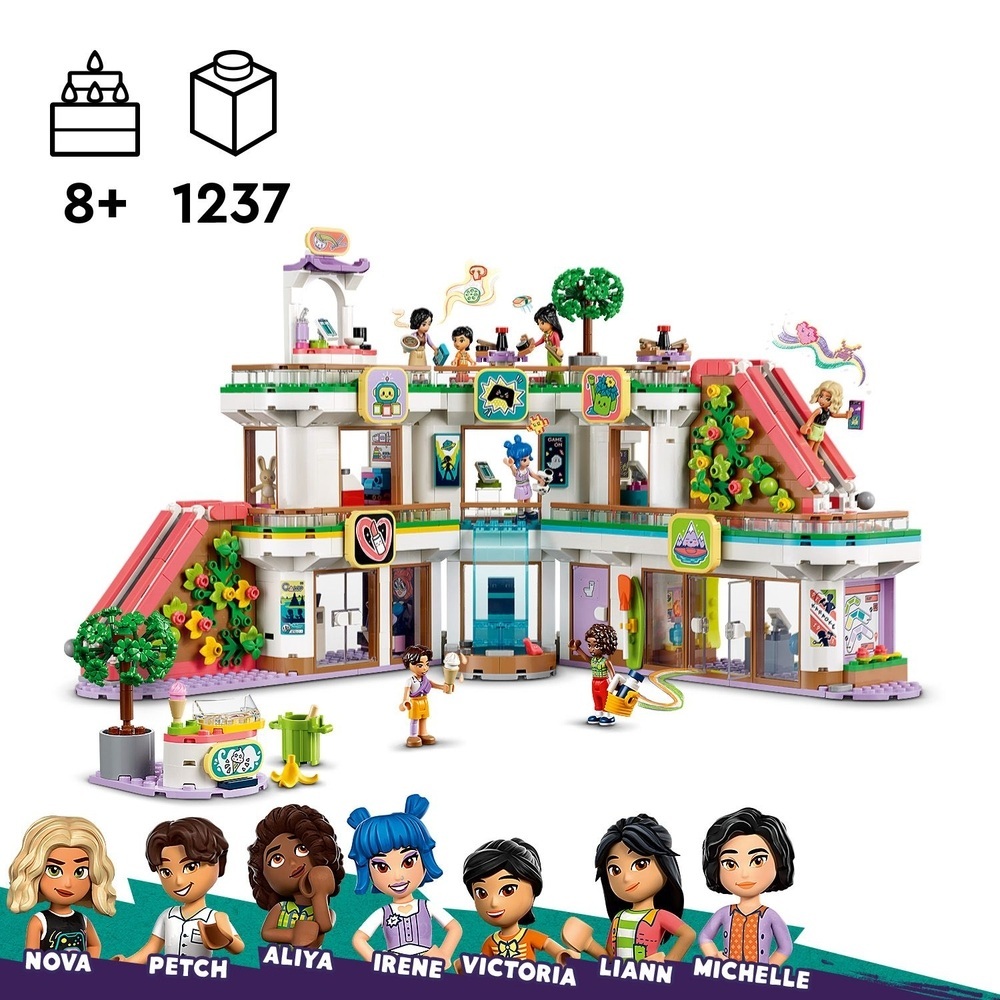 [飛米樂高積木專賣店] LEGO 42604 Friends-心湖城購物中心