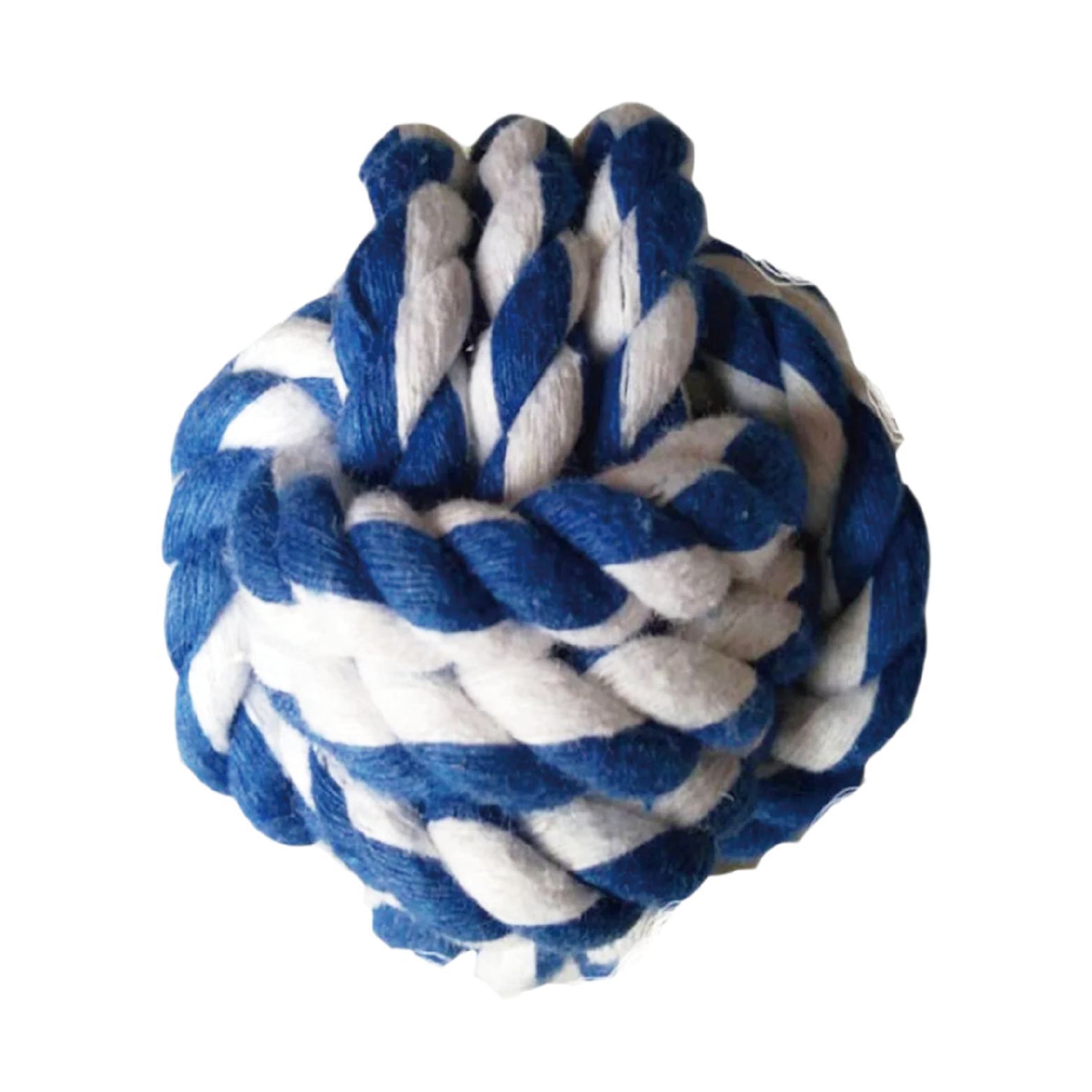 Pawise|麻繩波波6cm(藍白色) (NO.14745-2)