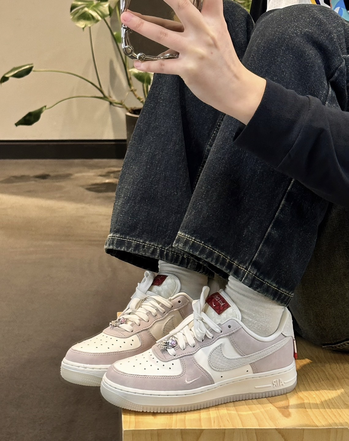預購 NIKE AIR FORCE 1 Year of the Dragon 珍珠  淡粉色