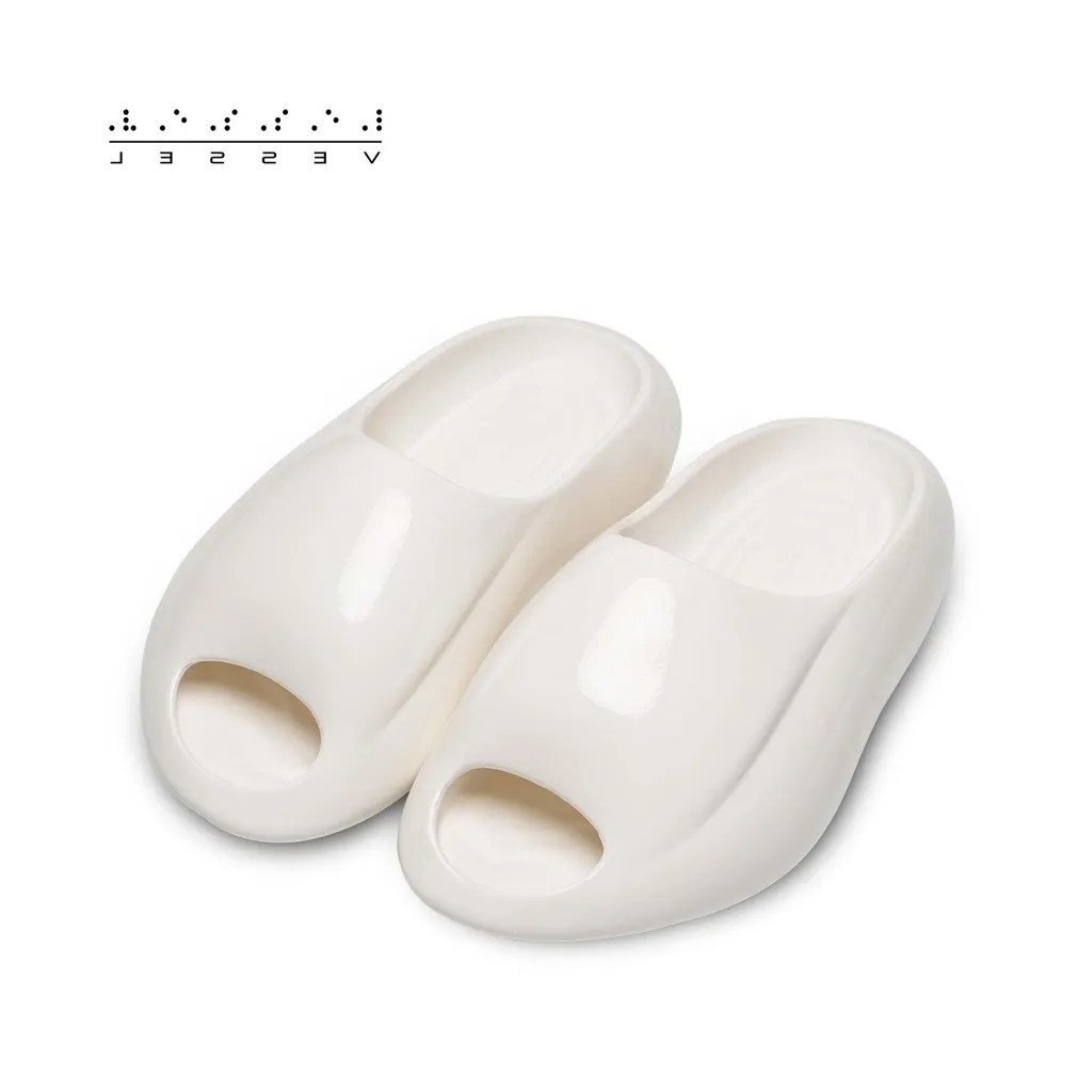 Xvessel Noah's Ark 諾亞方舟 麵包拖鞋 白色 吳建豪 時尚前衛感 男女可穿