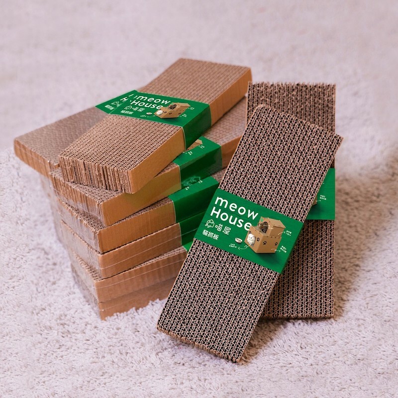 【喵屋 別墅貓抓板】5入組