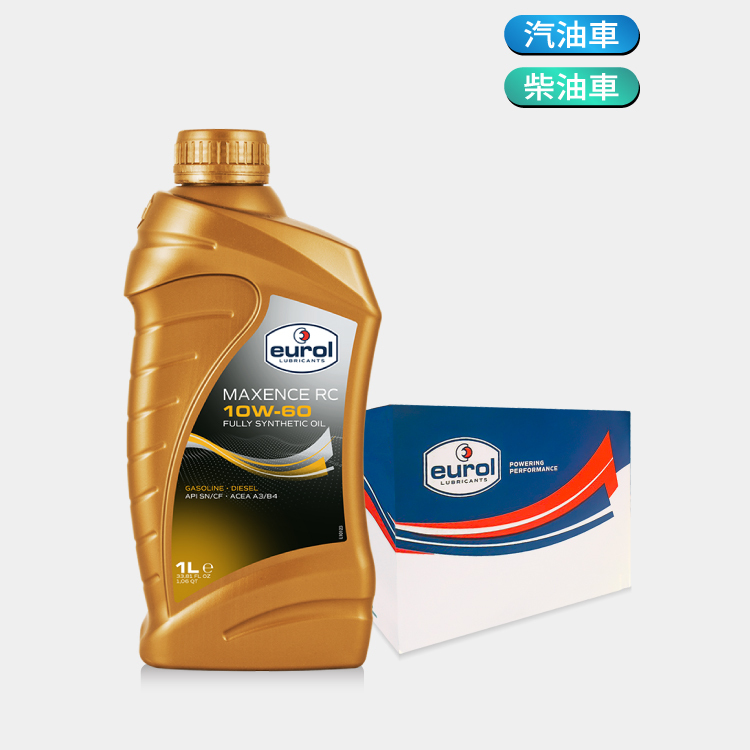 [箱購] Eurol Maxence RC 10W-60 全合成機油 1L