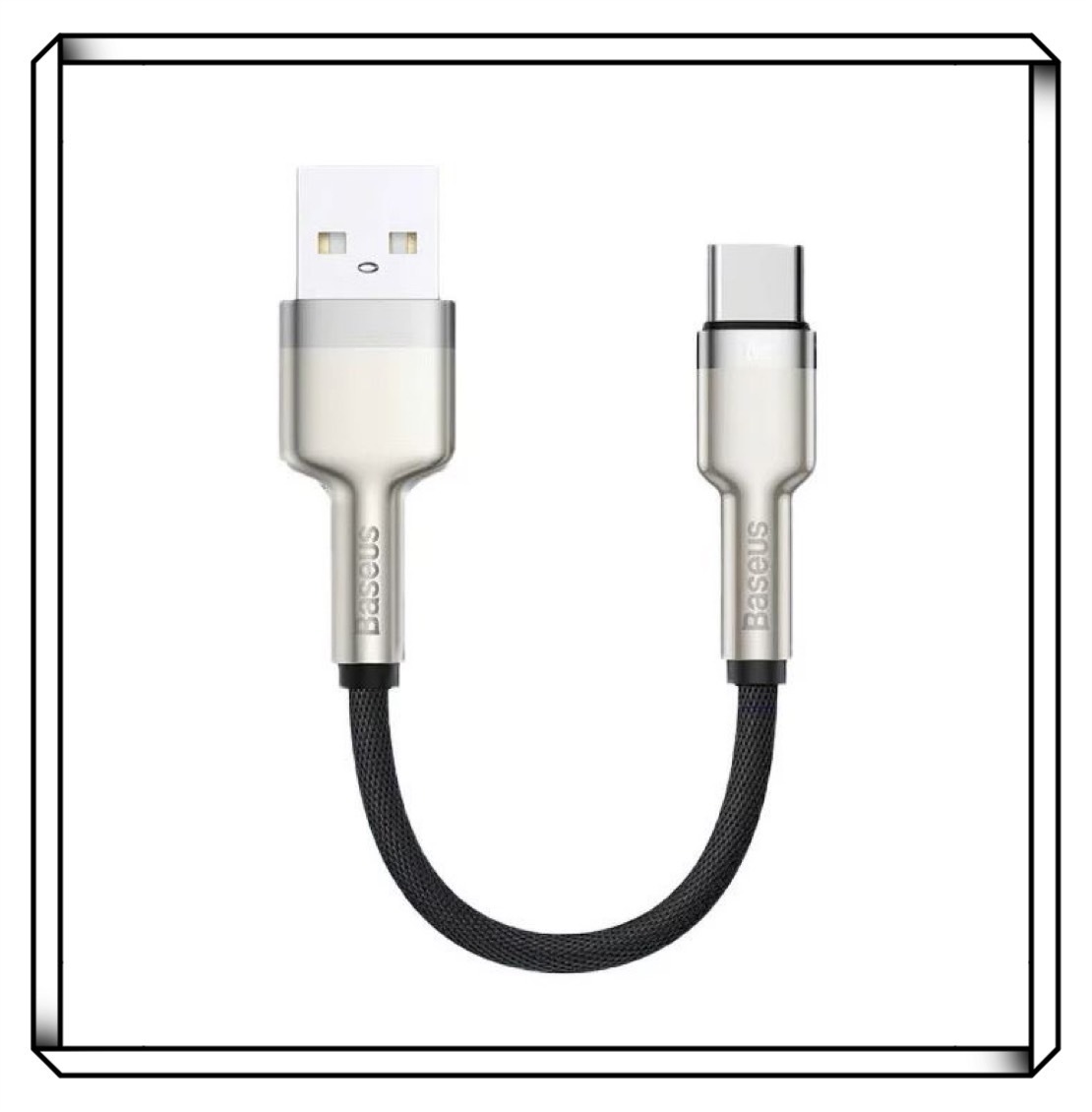 Baseus 倍思 66W Type-C to USB 25cm充電短線