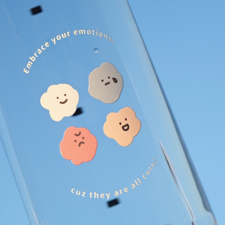 WOKY x 方坊 文創聯名-ECOZEN® 透明瓶600ml