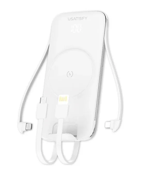 USATISFY|8合1支架行動電源|10000mAh|手手腳腳尿袋|超薄磁吸|充電器|一年保養【10/19 截單，預計 :10月尾至11月中發貨】】