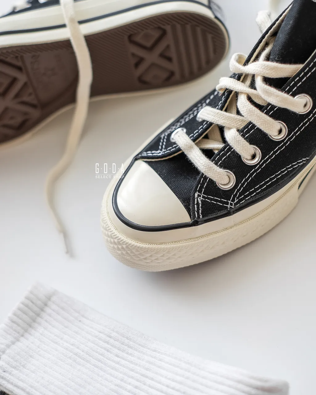 Converse Chuck Taylor 1970s All Star 黑白 低筒 帆布鞋 162058C